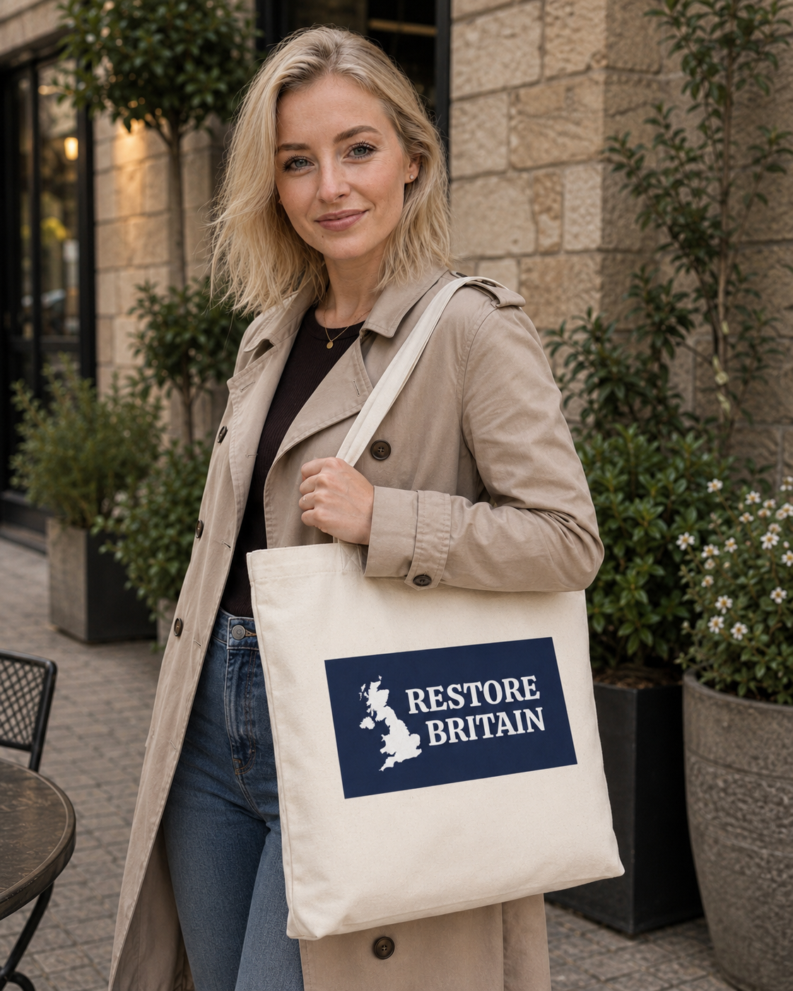 Restore Britain Tote Bag