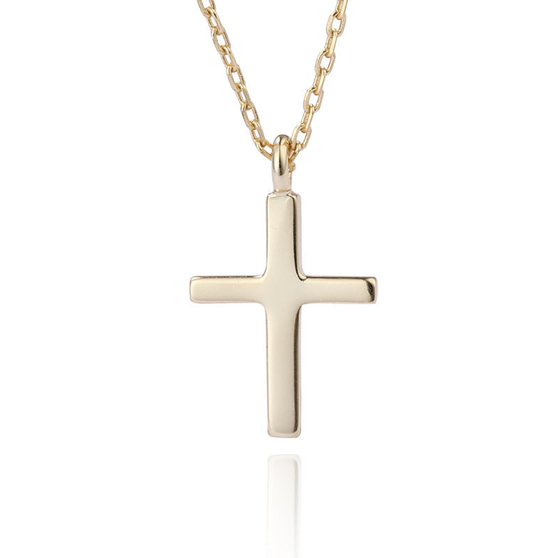 Cross Pendant Necklace - Womens